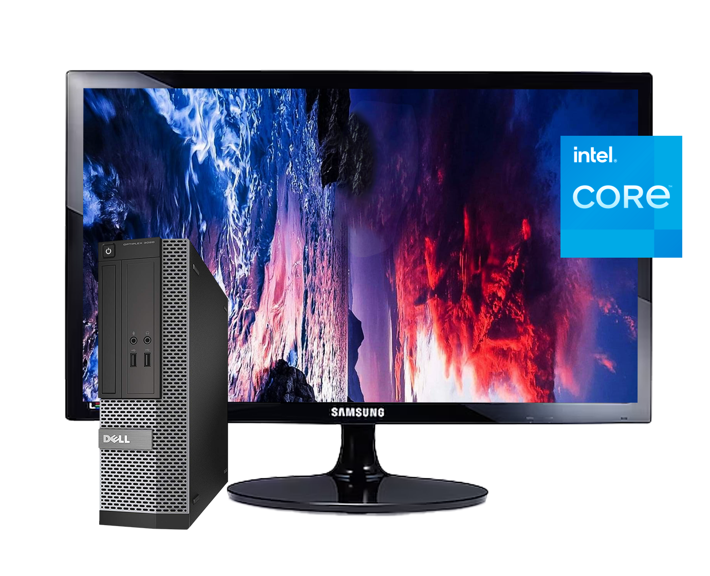 Pack Dell OptiPlex 3020 SFF + Monitor Samsung 22" i3-4130, 8GB, 500GB SATA, ¡Liquidación!
