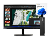 Pack Lenovo Thincentre M80s + Lenovo Thinkvision T23i-10, i5‑10500, 8GB, 500GB SATA, 23” FHD, ¡Liquidación!