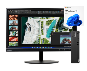 Pack Lenovo Thincentre M80s + Lenovo Thinkvision T23i-10, i5‑10500, 8GB, 500GB SATA, 23” FHD, ¡Liquidación!