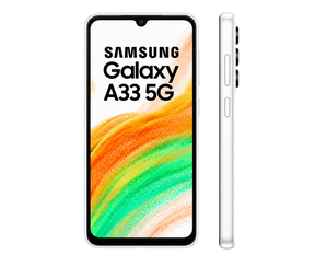Samsung Galaxy A33, 128Gb, 5G, Blanco ¡Liquidación!
