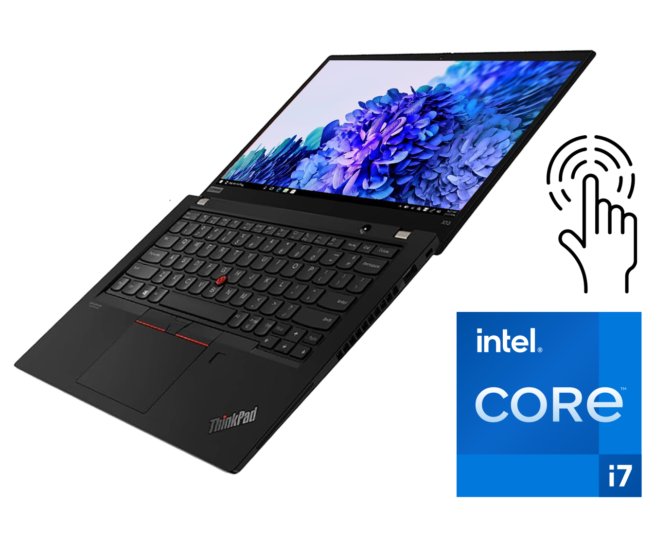 Lenovo Thinkpad X13 Gen1 ¡TÁCTIL! / Core i7 10610u 1,8ghz / 16Gb ram / 256Gb ssd m.2 / 13" FullHD Táctil / Win 11 Pro ¡Liquidación!