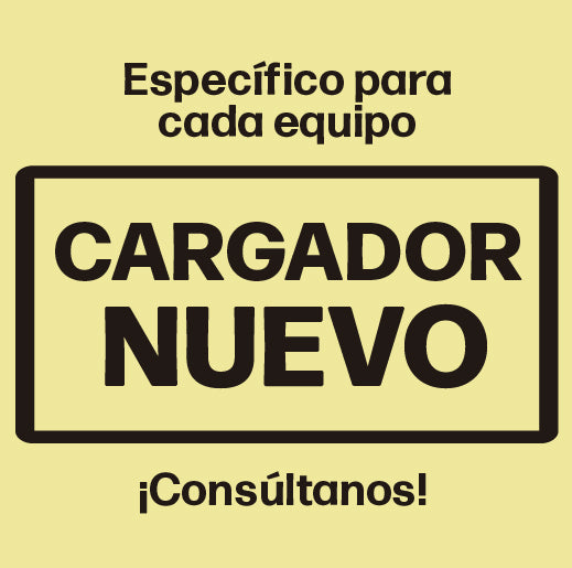 Cargador NUEVO - Solo para equipos compatibles