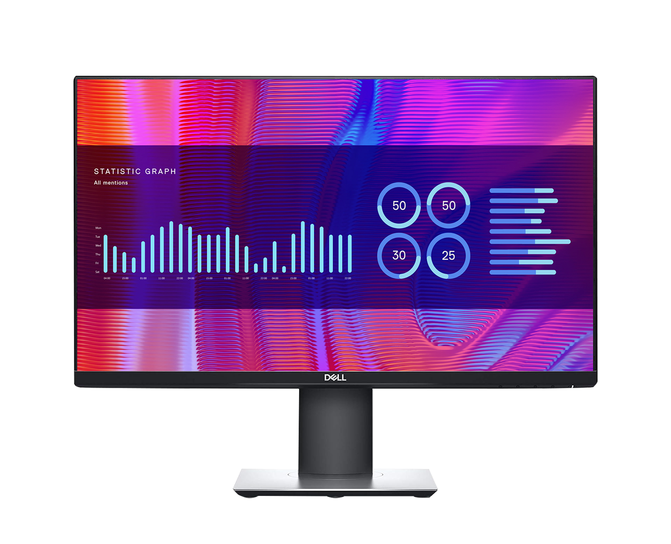 Dell P2219H / 21,5"w / Panel Ips / FullHD / Display Port / Ergonómico ¡Ex-demo!