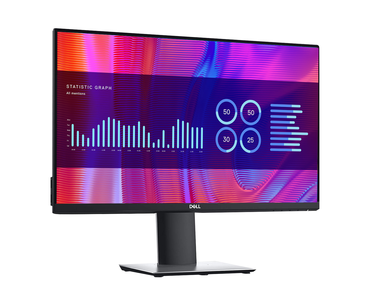 Dell P2219H / 21,5"w / Panel Ips / FullHD / Display Port / Ergonómico ¡Ex-demo!
