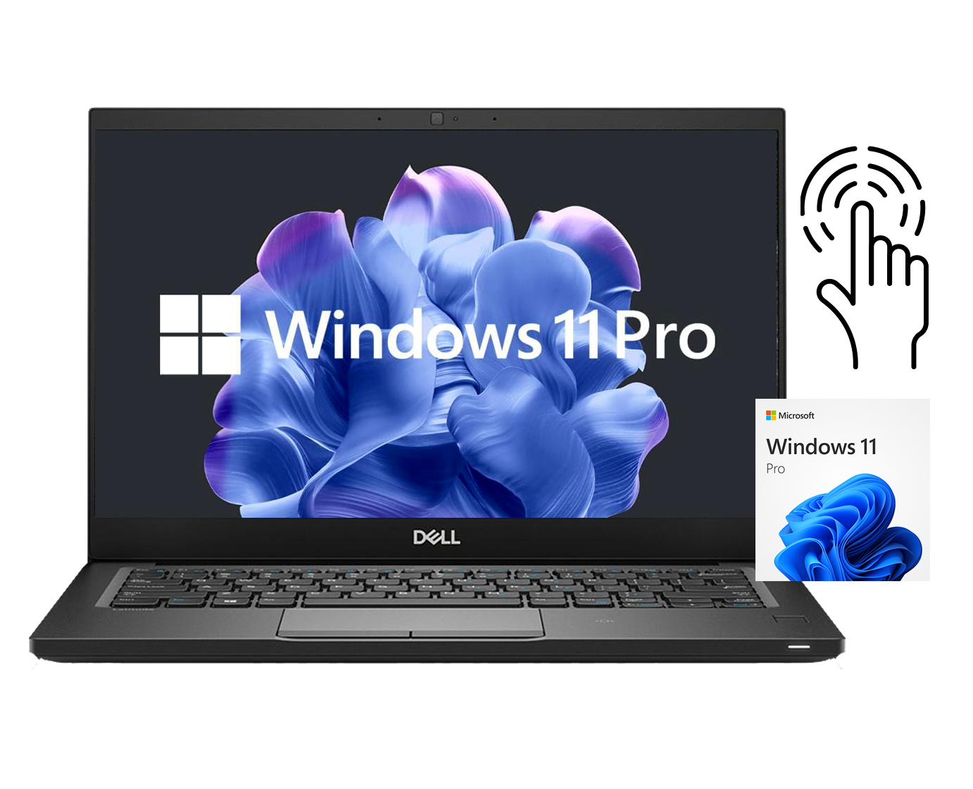 Dell Latitude 7390 ¡TÁCTIL! / Core i5 8350u 1,7ghz / 8Gb ram / 256Gb ssd /  13"FullHd TÁCTIL / Win 11 Pro / ¡Liquidación!
