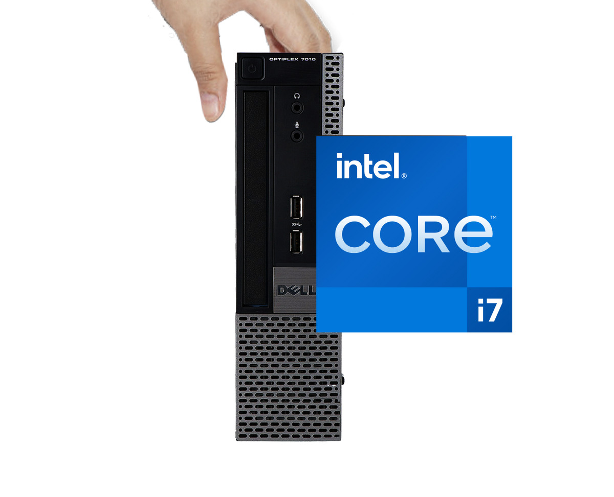 Dell OptiPlex 7010 USFF i7‑3770S, 8GB, 500GB, ¡Liquidación!