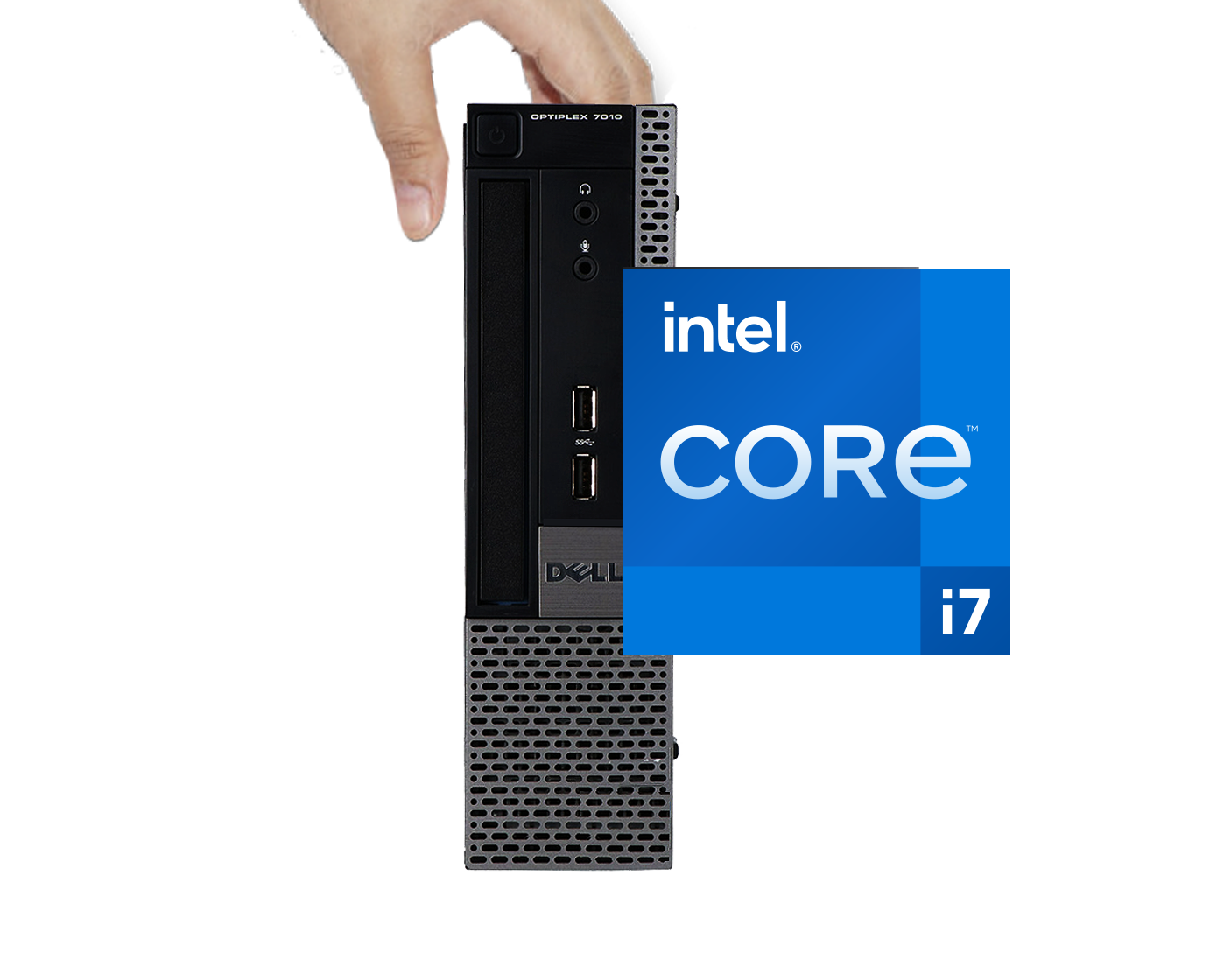 Dell Optiplex 7010 / Core i7 3770s 3,9ghz / 8Gb ram / 500Gb / Usff / Win 10 Pro ¡Liquidación!