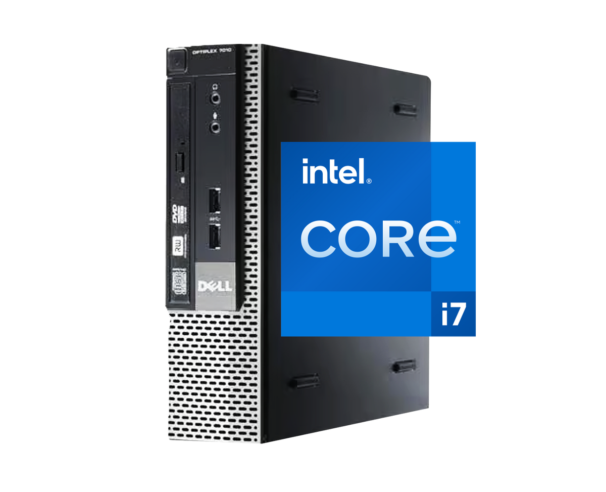 Dell OptiPlex 7010 USFF i7‑3770S, 8GB, 500GB, ¡Liquidación!