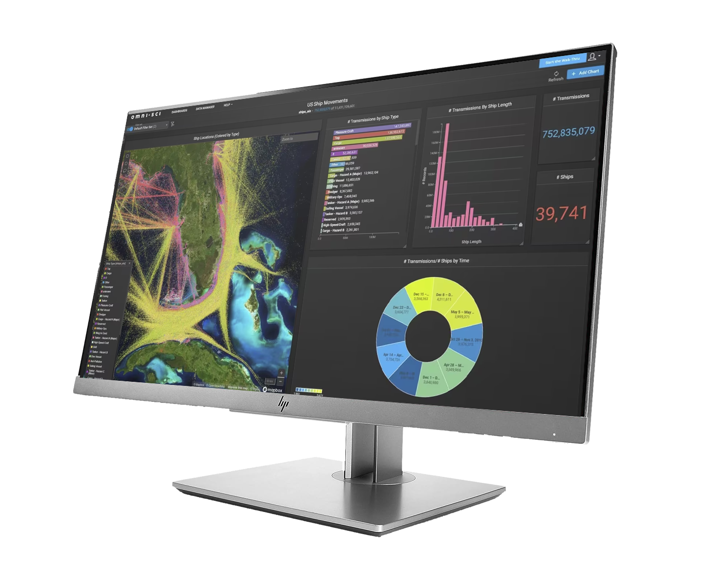 HP Elitedisplay E223 / 21,5 FullHD / Ergonómico / Panel Ips ¡Ex-demo!