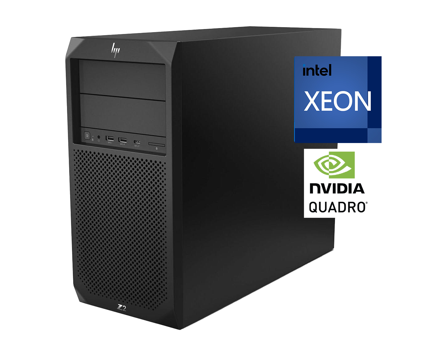 Pack HP Z2 G4 + E24 G4 Xeon W-2144, 16GB, SSD 512Gb NVMe+1Tb, Quadro P1000, 24"FullHD ¡Liquidación!