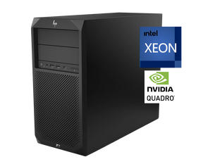 Pack HP Z2 G4 + E24 G4 Xeon W-2144, 16GB, SSD 512Gb NVMe+1Tb, Quadro P1000, 24"FullHD ¡Liquidación!