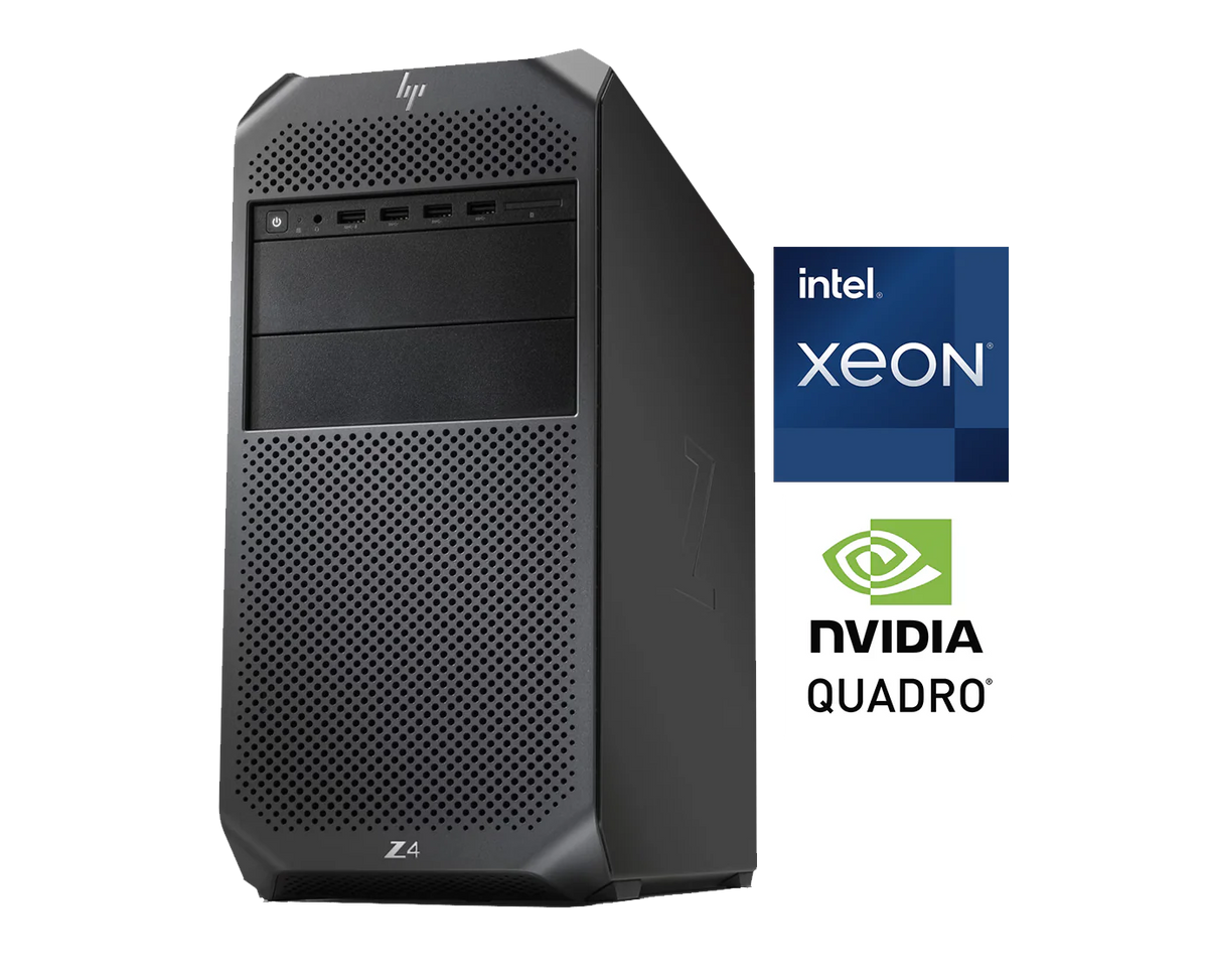HP Z4 G4 Xeon W-2102 2,9ghz / 16Gb ram / 256Gb + 500Gb ssd / Nvidia Quadro P2000 5Gb / Win 10 Pro ¡Liquidación!