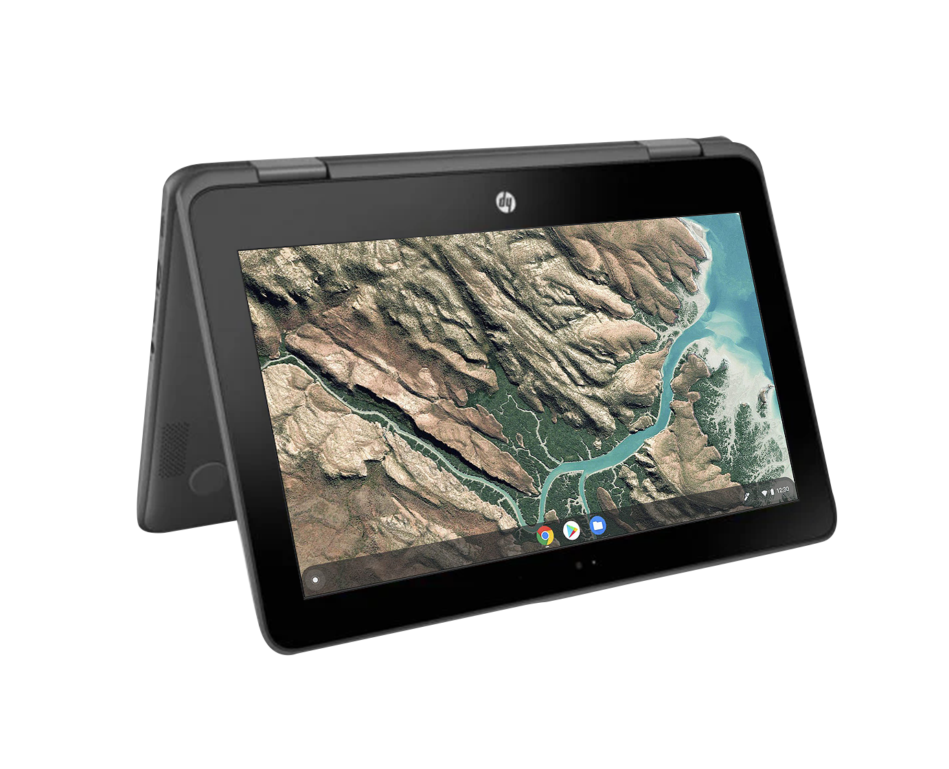 HP Chromebook X360 G1 / Celeron N3350 hasta 2,4ghz / 4Gb ram / 32Gb almacenamiento / Bateria nueva / 11" HD / Chrome OS ¡Ex-demo!