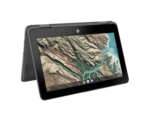 HP Chromebook X360 G1 / Celeron N3350 hasta 2,4ghz / 4Gb ram / 32Gb almacenamiento / Bateria nueva / 11" HD / Chrome OS ¡Ex-demo!