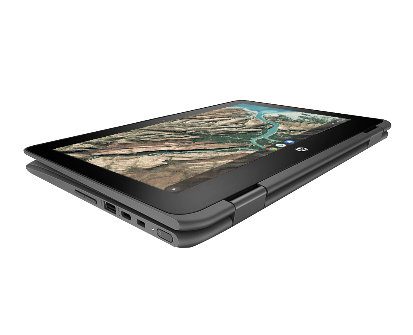 HP Chromebook X360 G1 / Celeron N3350 hasta 2,4ghz / 4Gb ram / 32Gb almacenamiento / Bateria nueva / 11" HD / Chrome OS ¡Ex-demo!