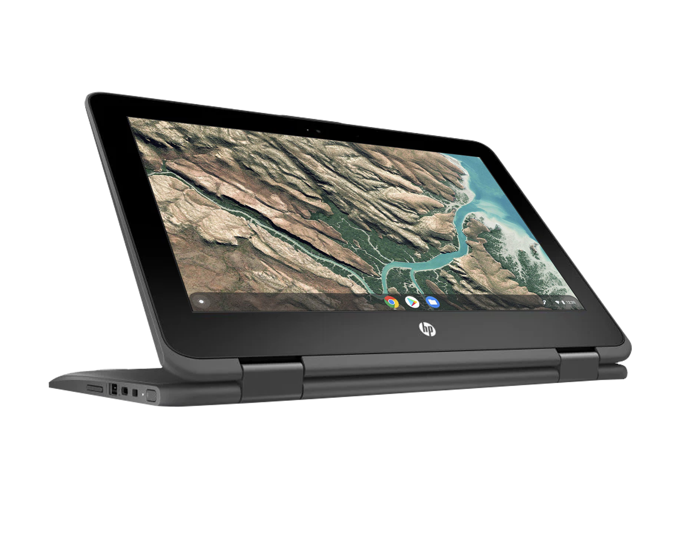 HP Chromebook X360 G1 / Celeron N3350 hasta 2,4ghz / 4Gb ram / 32Gb almacenamiento / Bateria nueva / 11" HD / Chrome OS ¡Ex-demo!