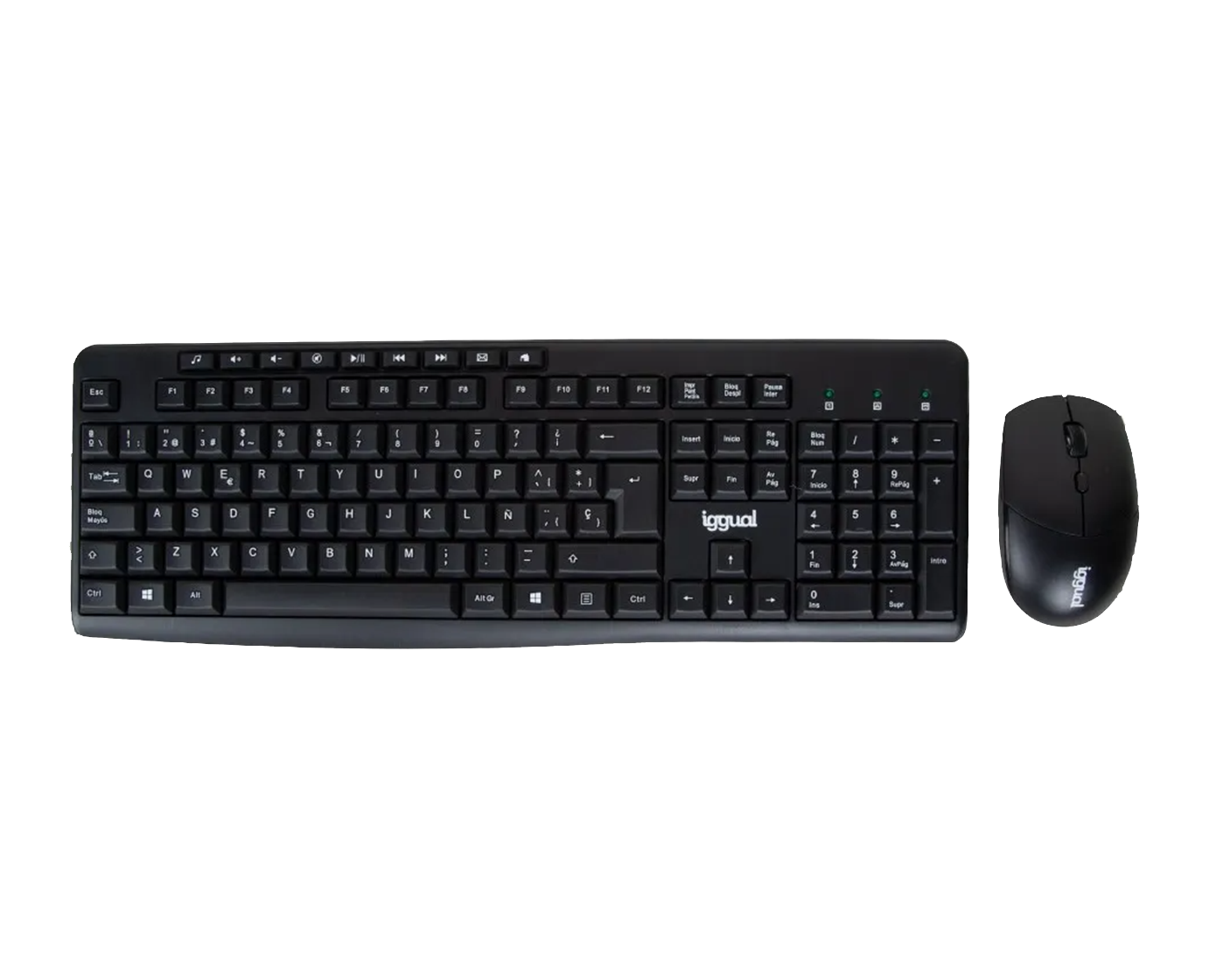 Teclado + Ratón inalámbrico Iggual Wmk-Basic ¡Nuevo!
