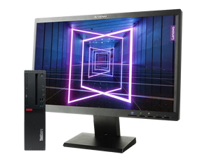 Pack Lenovo M920S + monitor (varias opciones) / Core i5 8500 3ghz / 8Gb ram / 500Gb /  Win 11 Pro