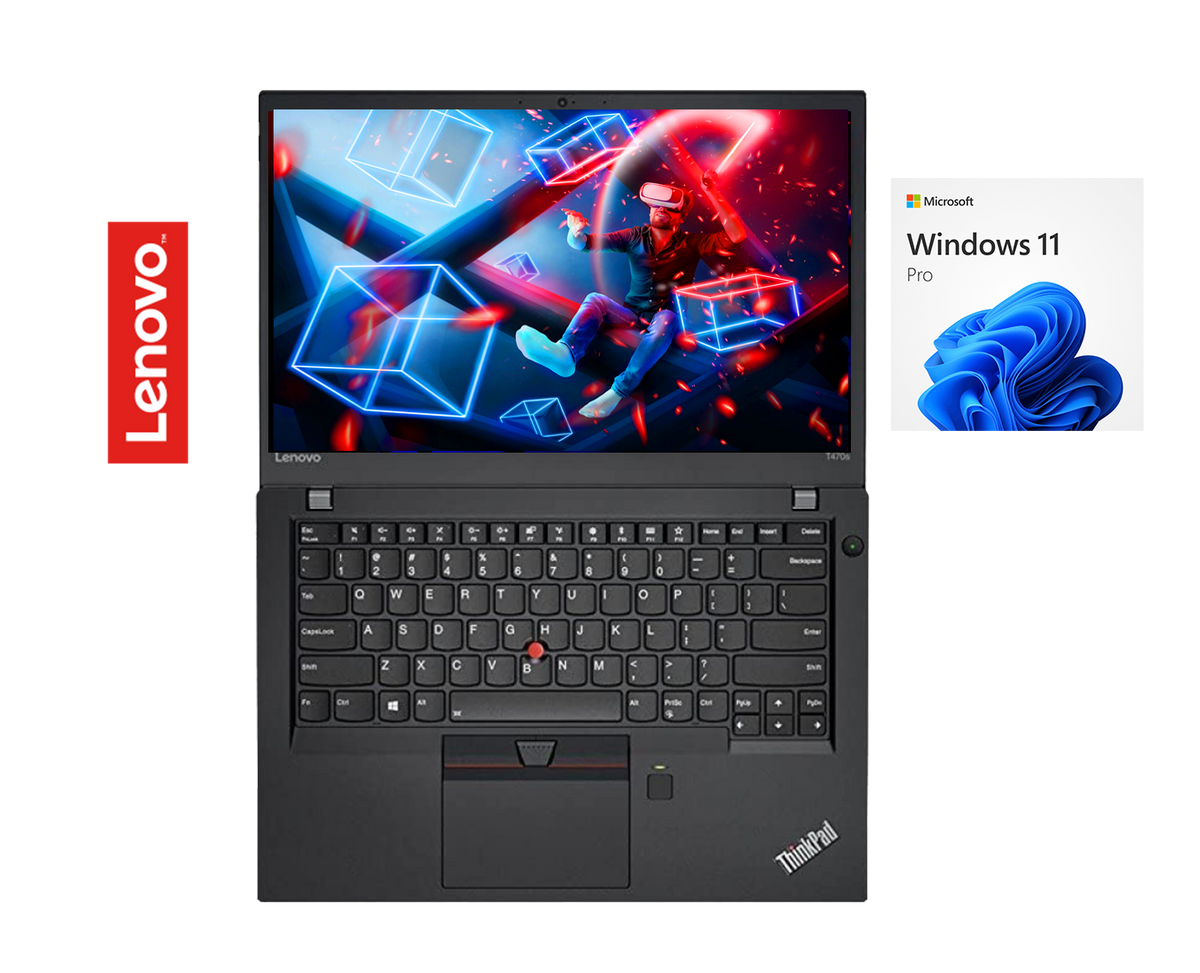 Lenovo ThinkPad T470 14” i5-6300U, 16GB, SSD 256GB, 4G, batería nueva, HD, ¡Liquidación!