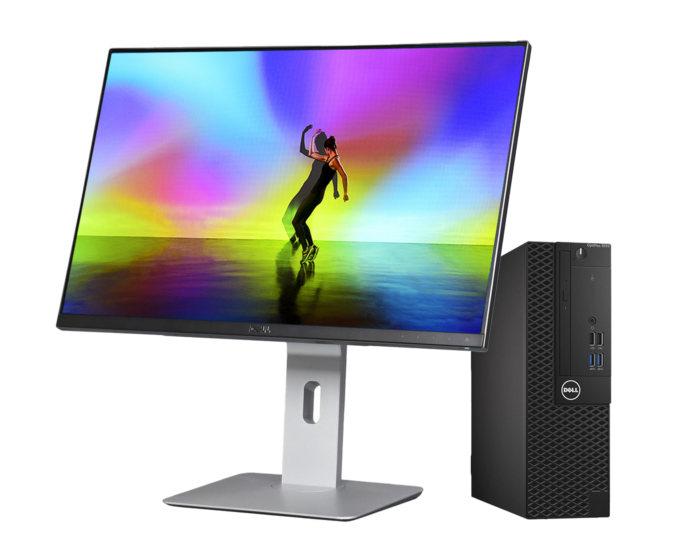 Pack Dell Optiplex 3050 + U2415 / Core I5 6400 2,7ghz / 8Gb ram / 256b ssd / 24" superior a FullHD / Win 10 Pro ¡Liquidacion!