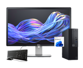 Pack Dell Optiplex 3060 + Dell P2314h / Core I5 8500 3ghz / 8Gb ram / 256gb ssd m.2 / 23"FULLHD / Win 11 Pro ¡Liquidación!