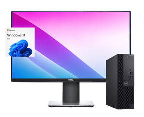 Pack Dell OptiPlex 3060 + monitor Dell P2417h i3-8100, 8GB, 500GB, ¡Liquidación!