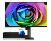 Pack HP Elitedesk 400 G6 + Z23N G2 / Core i5 9500 3ghz / 16Gb ram / 512Gb ssd M.2 / 23" FullHD / Win 11 Pro ¡Liquidación!