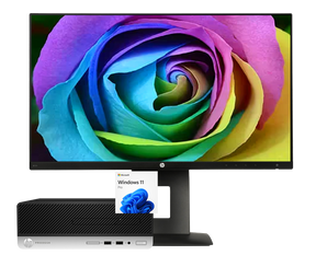 Pack HP Elitedesk 400 G6 + Z23N G2 / Core i5 9500 3ghz / 16Gb ram / 512Gb ssd M.2 / 23" FullHD / Win 11 Pro ¡Liquidación!