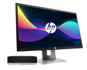 Pack HP Elitedesk 800 G5 + monitor 23" HP Elitedisplay E232 / Core i3 9100 3,6ghz /  8Gb ram / 512Gb ssd m.2 nvme / 23" FullHd / Win 11 Pro  ¡Liquidación!