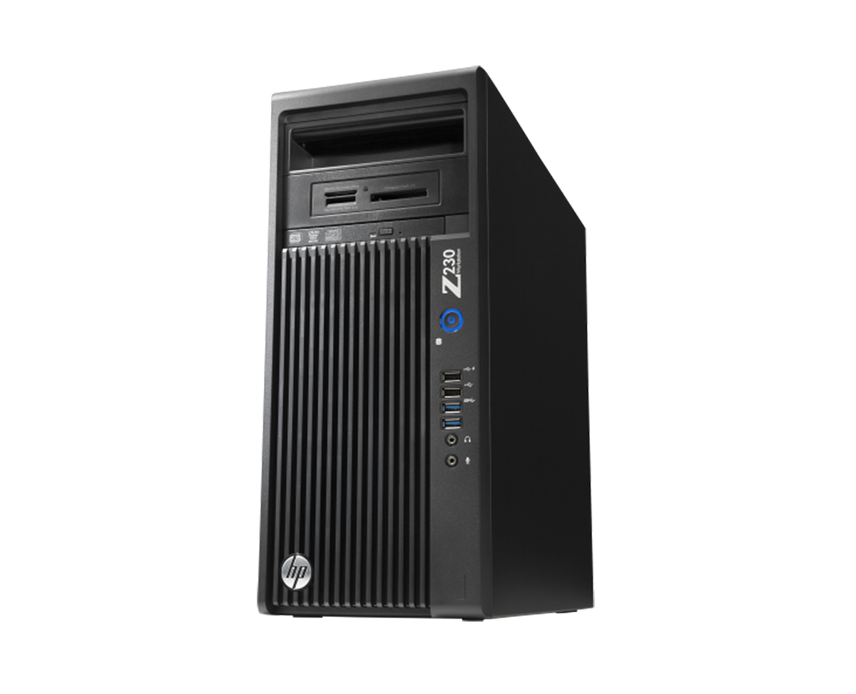 HP Workstation Z230 / Xeon E3 1241V3 3,5ghz / 8Gb ram / 500Gb / Nvidia Quadro T620 1Gb / Win 10 Pro ¡Liquidación!