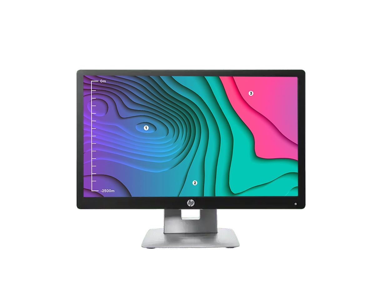 HP ELITEDISPLAY E232 / 23" FULLHD / PANEL IPS / ERGONÓMICO ¡EX-DEMO!